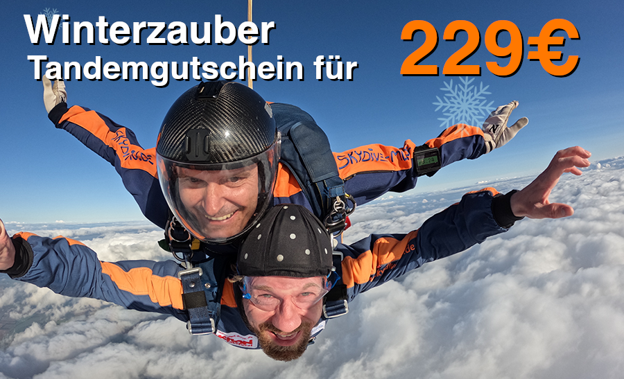 Winterangebot Tandemsprung für 229 Euro